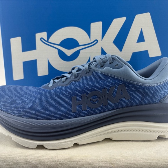 Hoka Other - Hoka Men's Blue Athletic Running Shoe - Slate Accents